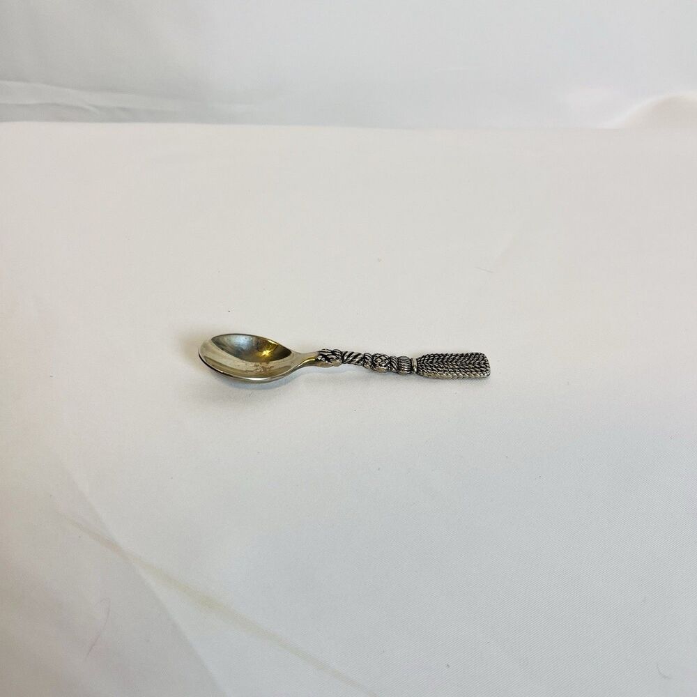 Vintage Silea Silver Plated Tassell Spoon